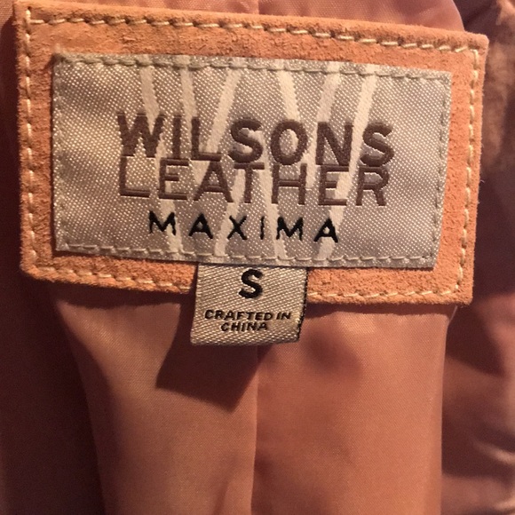 NWOT. Wilson’s leather blazer. Small. Got this for Christmas, worn for an hour. - Picture 4 of 5